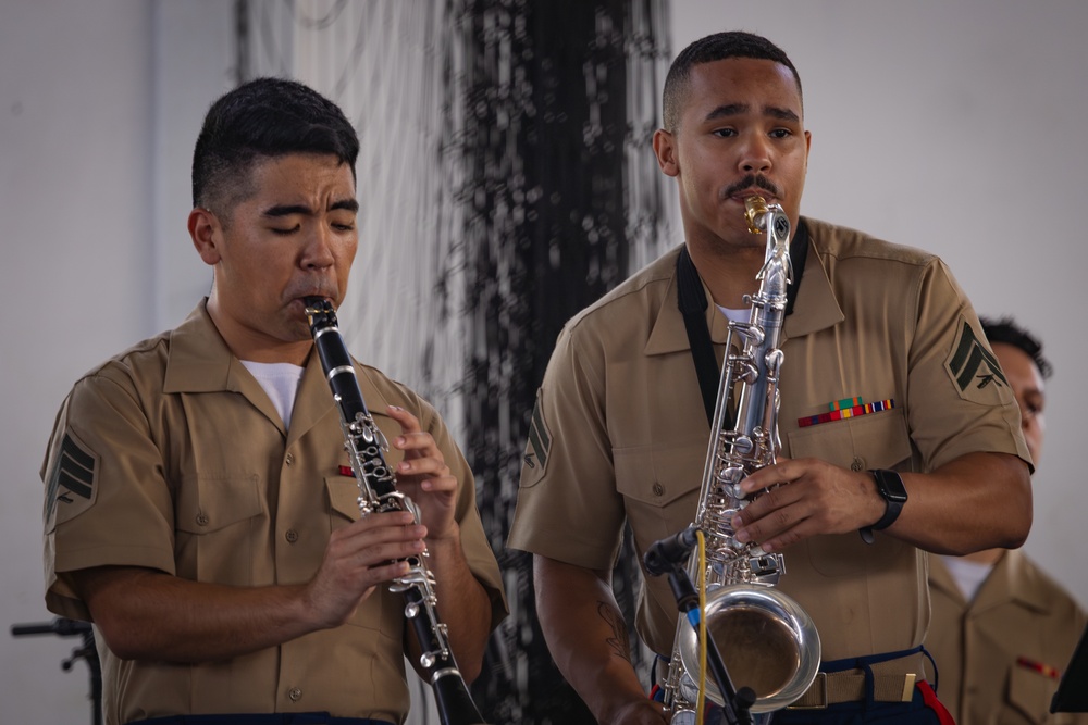 MFR Band Performs at Balboa Academy
