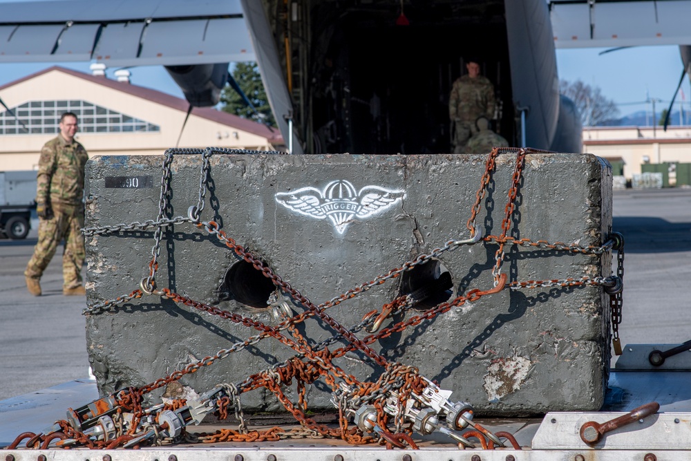 374 LRS, 36 AS showcase synchronized logistics