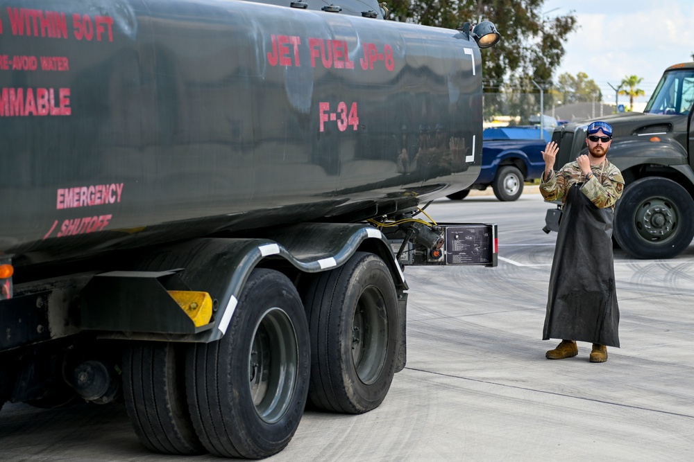 Airmen in Action: 39 LRS hosts leadership during POL immersion
