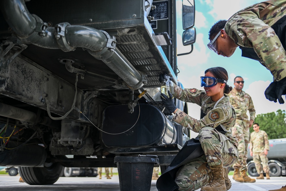 Airmen in Action: 39 LRS hosts leadership during POL immersion