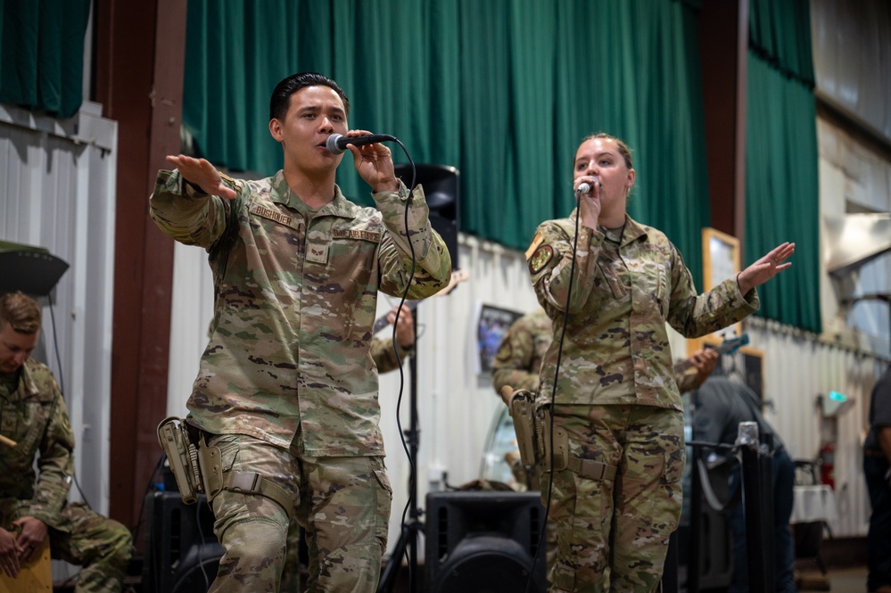 AFCENT Band Brings MWR to Al Asad Air Base