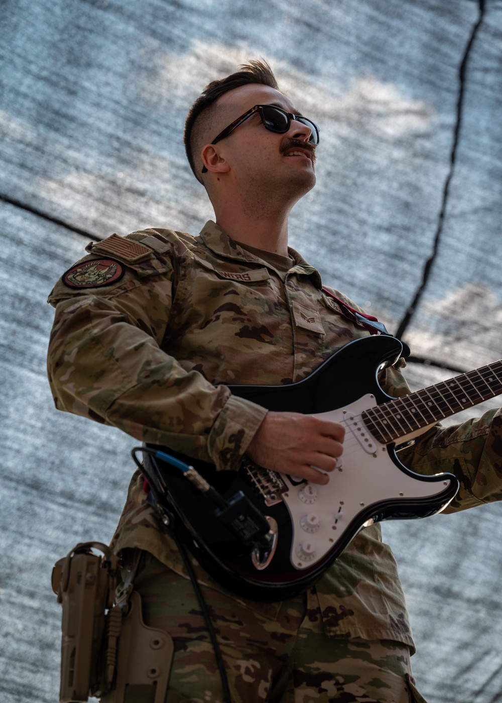 AFCENT Band Brings MWR to Al Asad Air Base