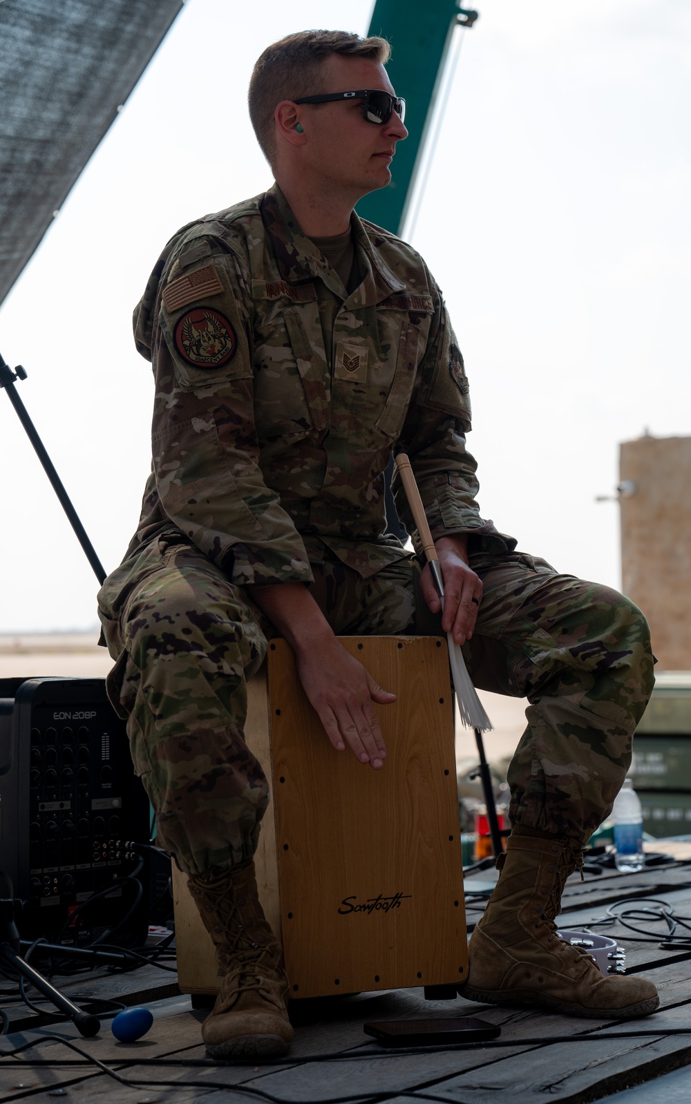 AFCENT Band Brings MWR to Al Asad Air Base