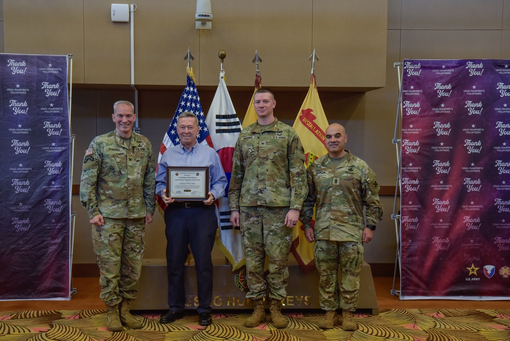Military retiree volunteer of the year