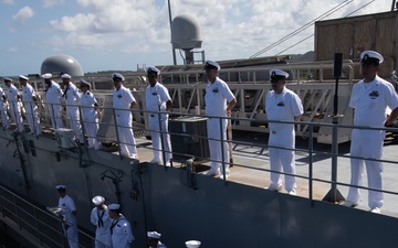 Homecoming: Emory S. Land returns to Guam