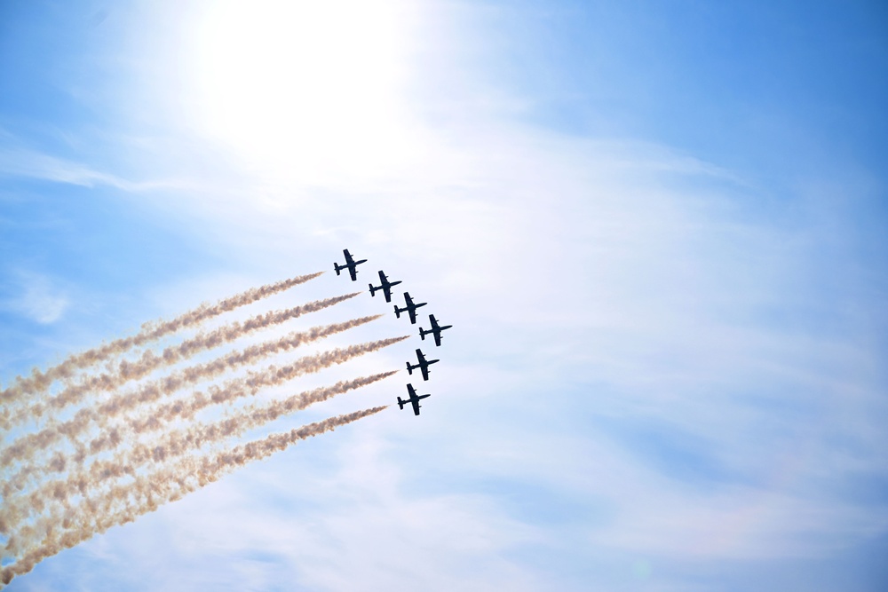 Frecce Tricolori takes to the Skies