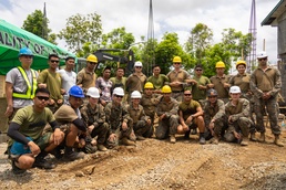 Balikatan 25: U.S., Philippine forces construct multi-purpose warehouse, prepare medical supplies to local community 