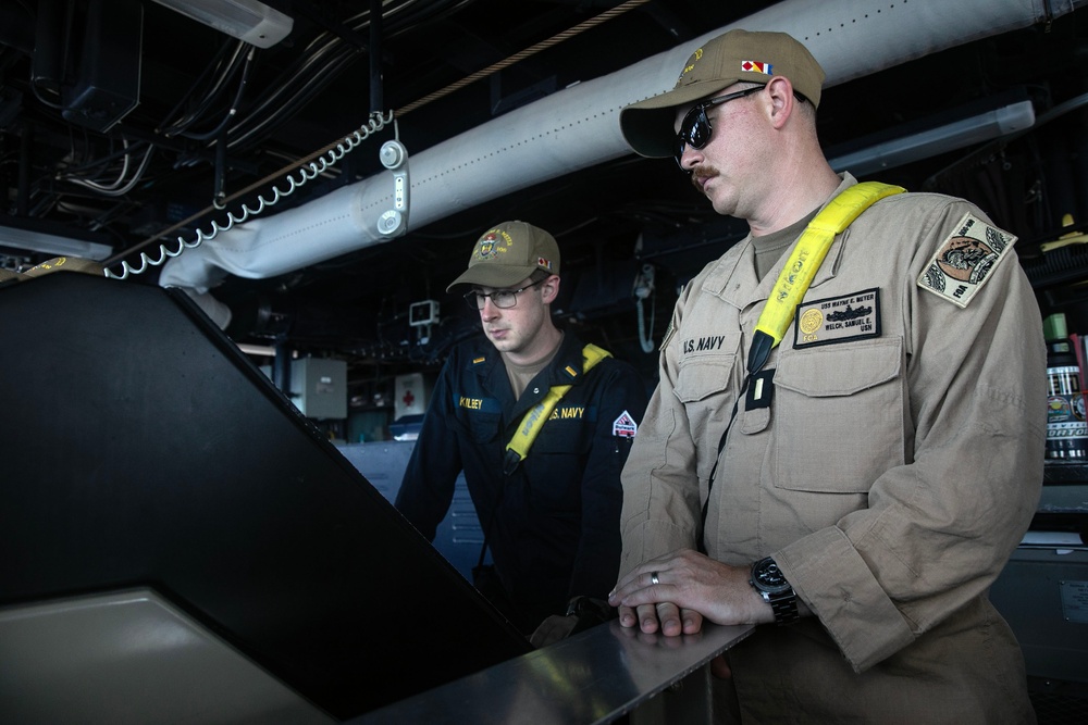 Wayne E. Meyer Conducts Routine Operations in the Indian Ocean