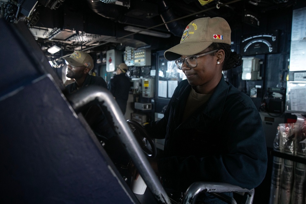Wayne E. Meyer Conducts Routine Operations in the Indian Ocean