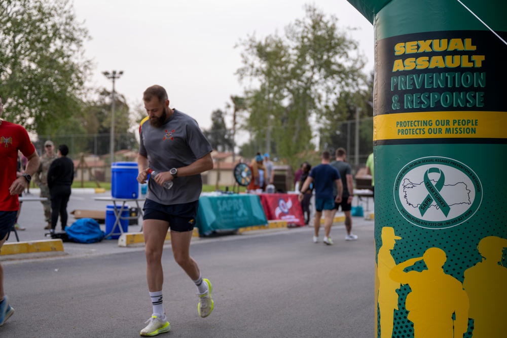 NATO partners show support of SAAPM during 5K
