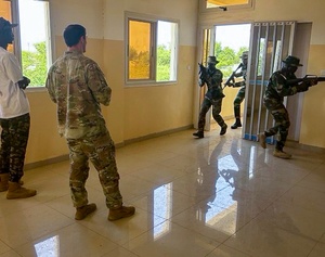 Senegalese Air Force Chief of Staff at AACS 2023