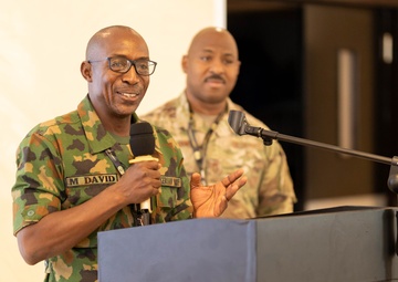 Senior enlisted leaders discuss noncommissioned officer development at African Land Forces Summit 2025