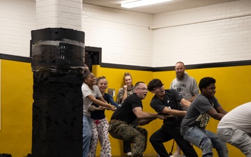 RSS Burlington hosts a gym takeover day at Walter M. Williams High School