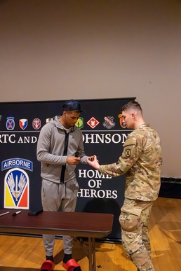 Bills wide receiver, agent, discuss suicide prevention, teamwork