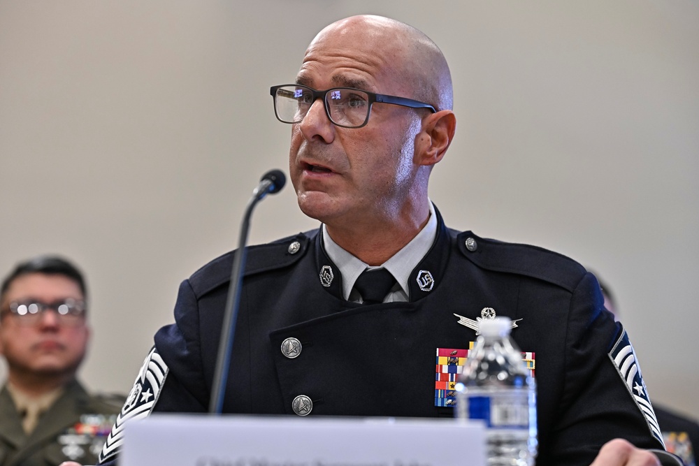 DOD senior enlisted leaders HAC military quality of life hearing