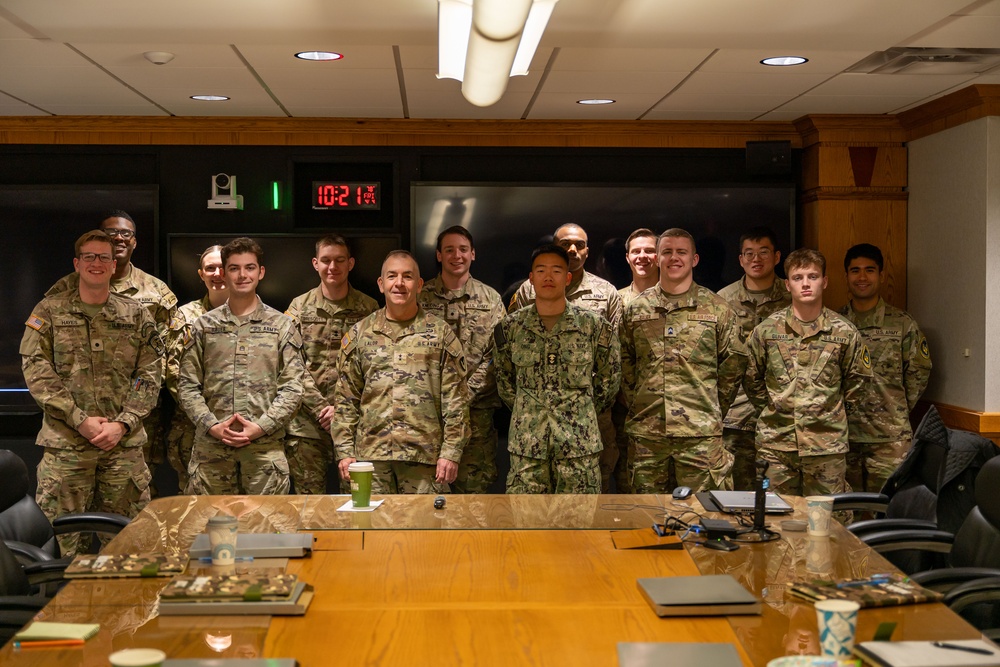ROTC cadets visit Detroit Arsenal