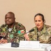 African land force commanders break out into small discussion groups at the African Land Forces Summit 2025