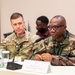 African land force commanders break out into small discussion groups at the African Land Forces Summit 2025
