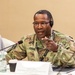 African land force commanders break out into small discussion groups at the African Land Forces Summit 2025