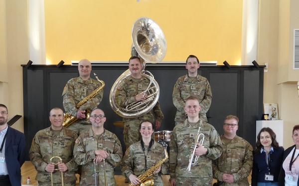 U.S. Army Band Europe-Africa Bulgaria DEFENDER music tour