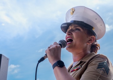 U.S. Secretary of Defense Pete Hegseth visits USS Chosin (CG 65)