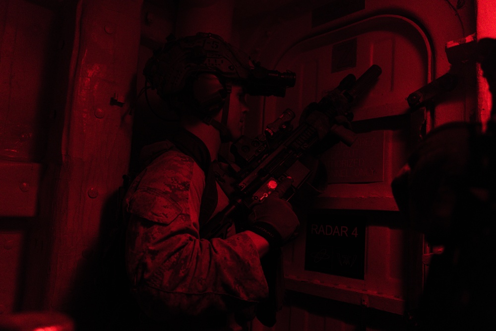 22nd MEU | MSPF Conducts Shipboard Flow Drills During PMINT