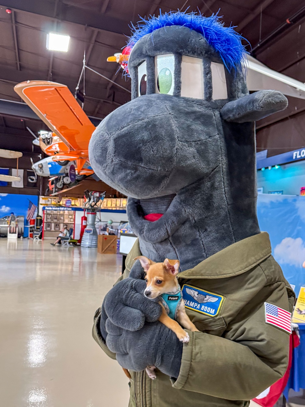 Champa Boom visits Sun N Fun Aerospace Expo
