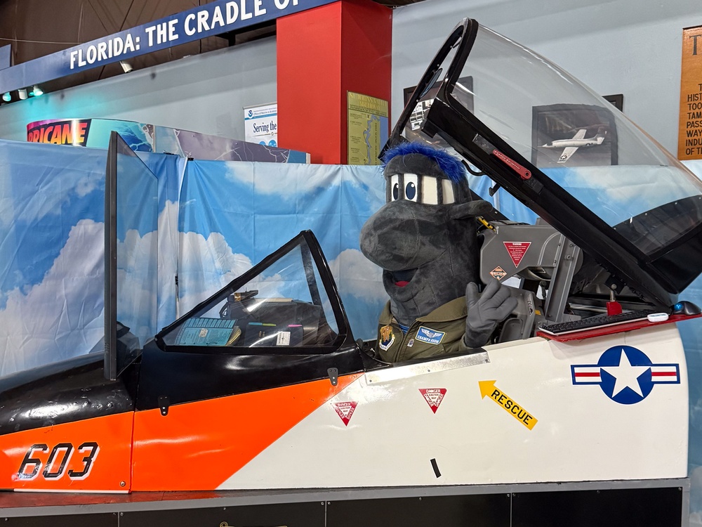 Champa Boom visits Sun N Fun Aerospace Expo