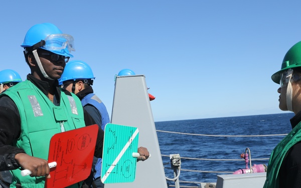 USS Roosevelt Conducts RAS