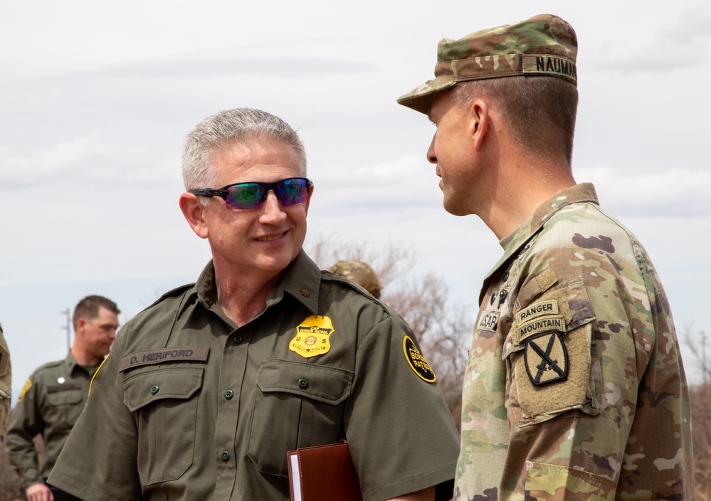 JTF-SB and CBP leaders discuss southern border operations