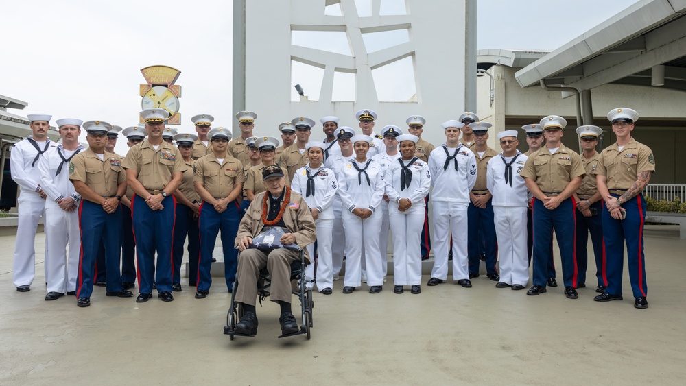WWII Veteran Visits USS Arizona