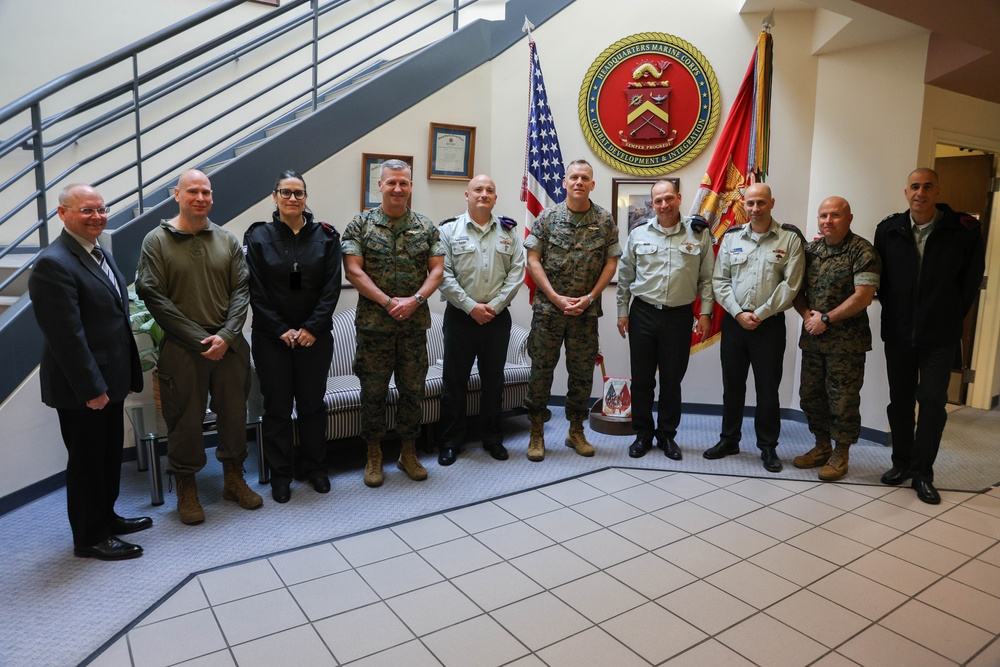 Chief of the Israeli Ground Forces Visits CD&amp;I