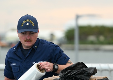 Coast Guard offloads nearly $510 million in illegal narcotics interdicted in Eastern Pacific Ocean