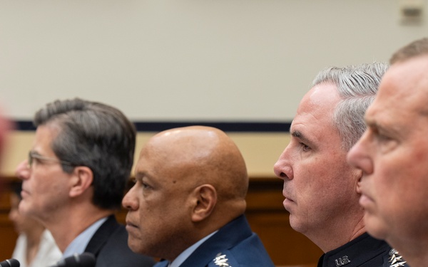 PTDO ASD(SP) John Hill, Commanders of USSTRATCOM, USNORTHCOM/NORAD, and USSPACECOM Testify at HASC STR Hearing