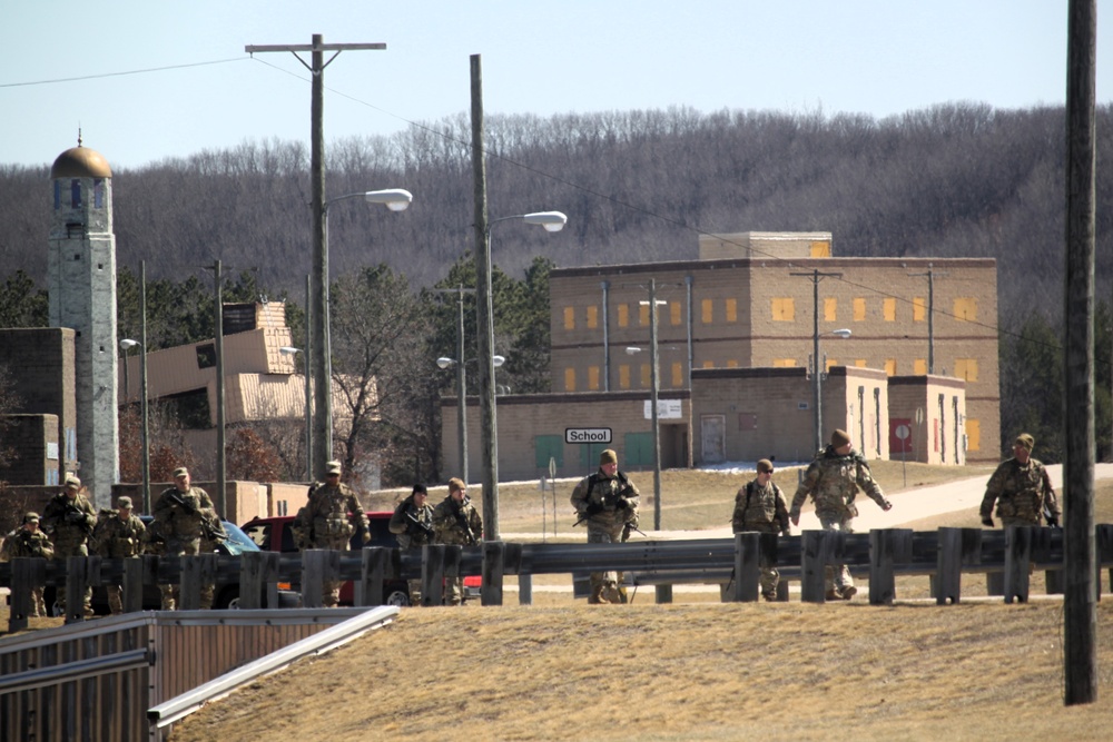 March 2025 training operations at Fort McCoy