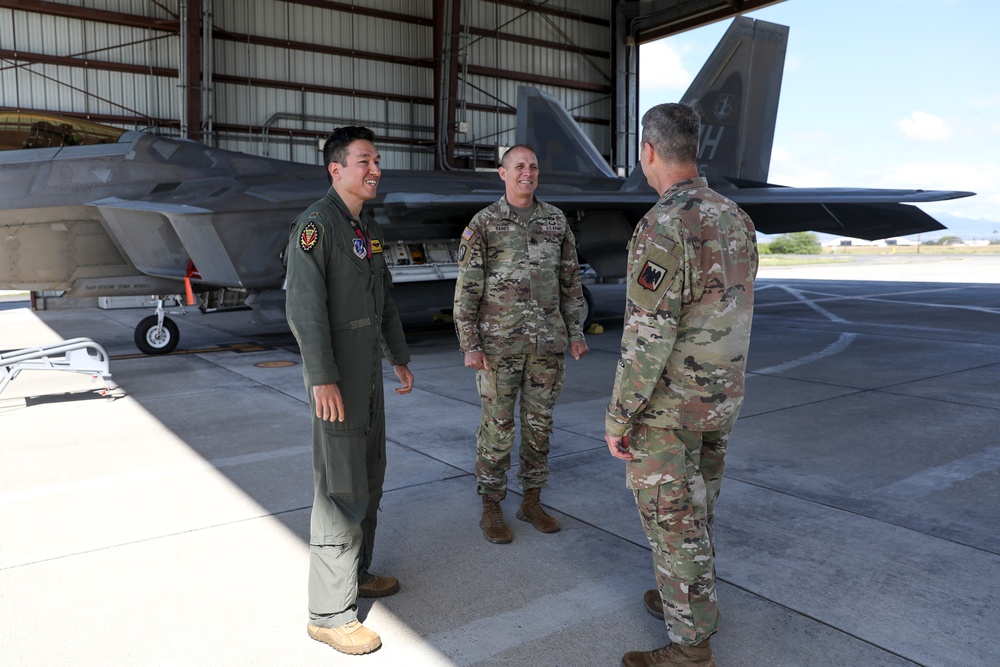 Nordhaus, Raines visit Hawaii National Guard
