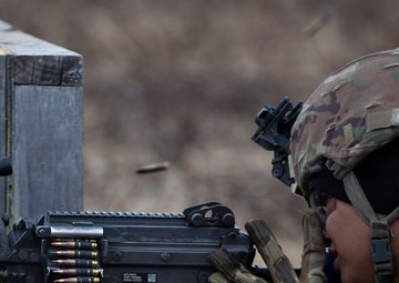 Avalanche company, 1-297th IN, executes buddy team fires at annual training 2025