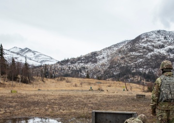 Avalanche company, 1-297th IN, executes buddy team fires at annual training 2025