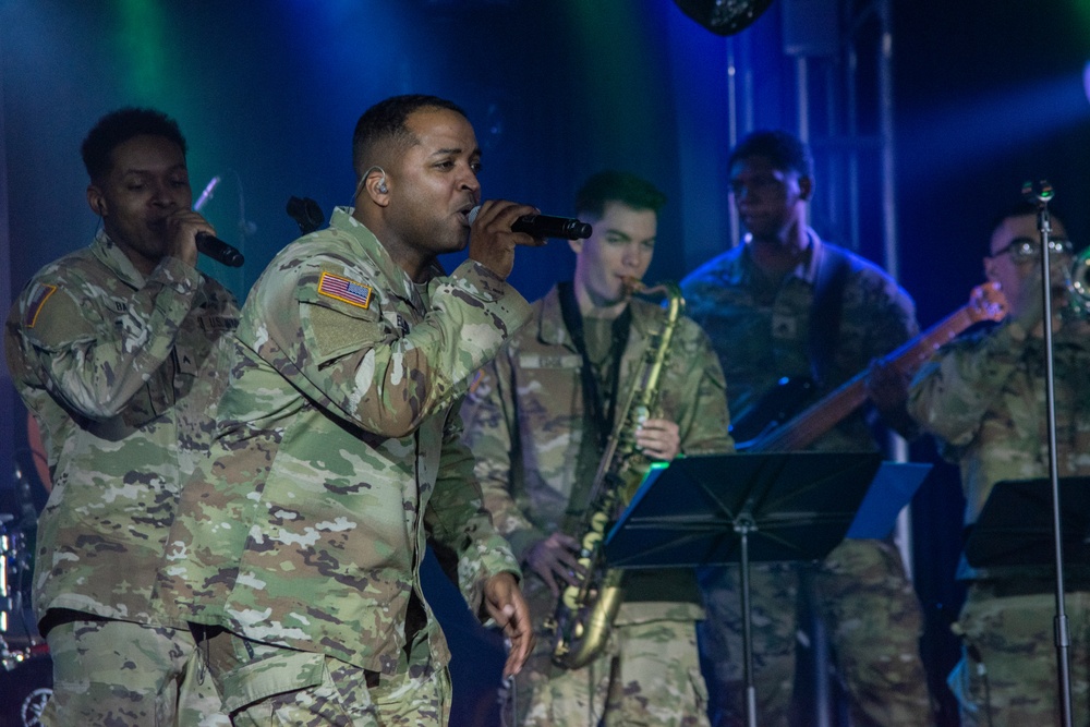 8th Army Band performs at the Car and Bike show
