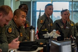 Pacific Air Forces commander takes to the skies