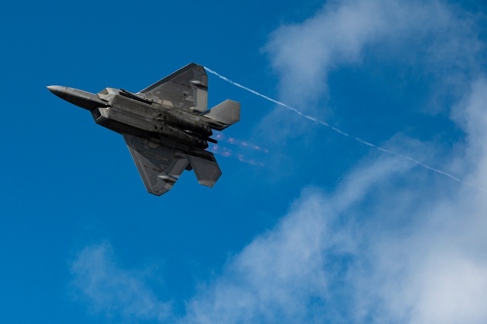 Pacific Air Forces commander takes to the skies