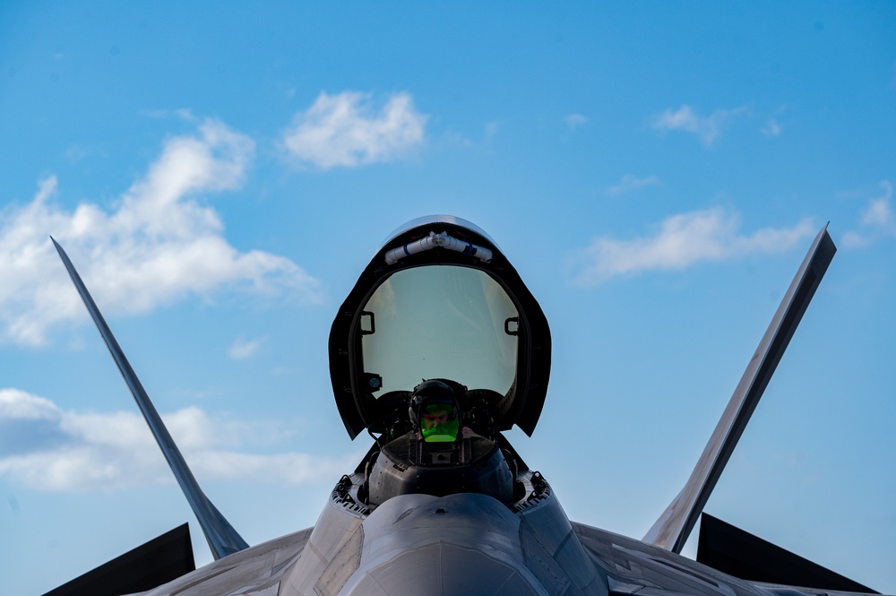 Pacific Air Forces commander takes to the skies