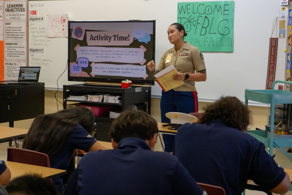 F.B. Leon Guerrero Middle School Career Day at Okkodo High School.