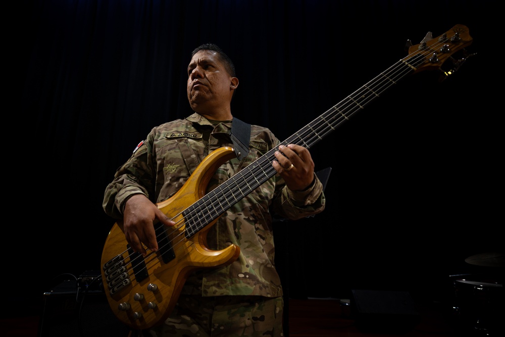 MFR Band Performs at the Colón Art and Culture Center