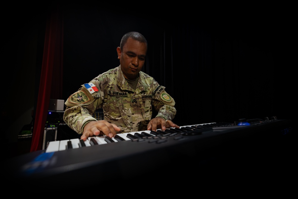MFR Band Performs at the Colón Art and Culture Center
