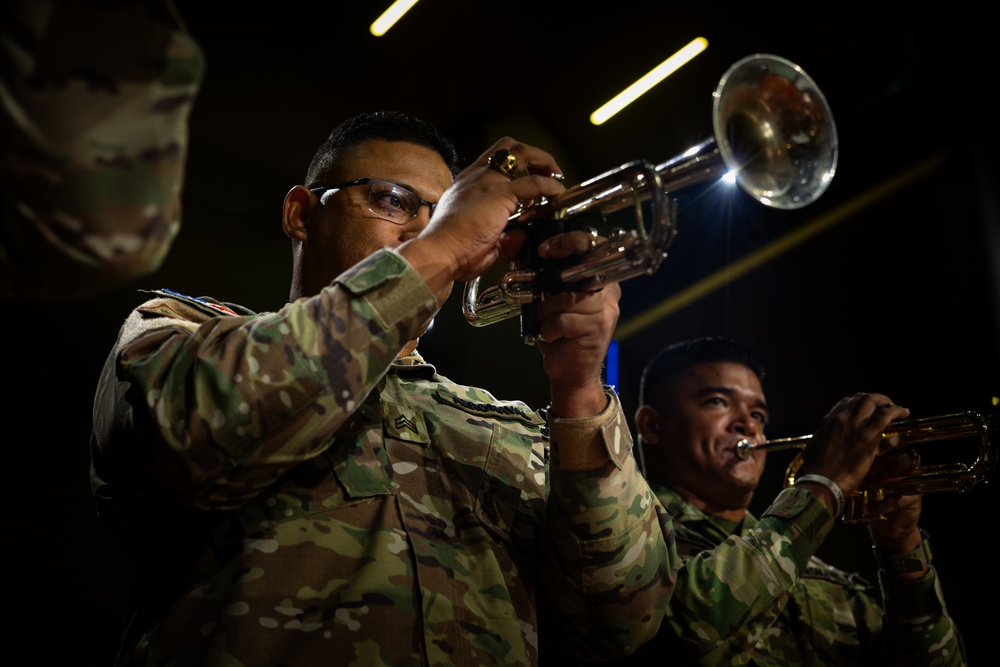 MFR Band Performs at the Colón Art and Culture Center