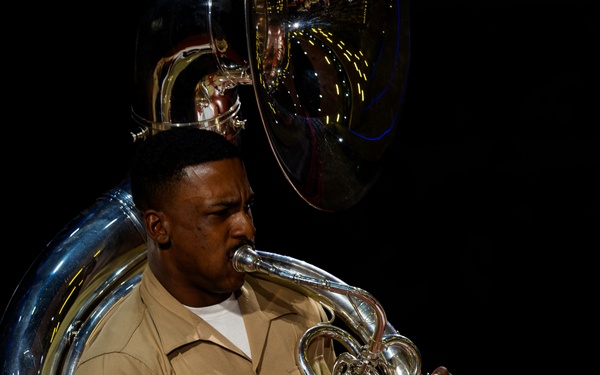 MFR Band Performs at the Colón Art and Culture Center