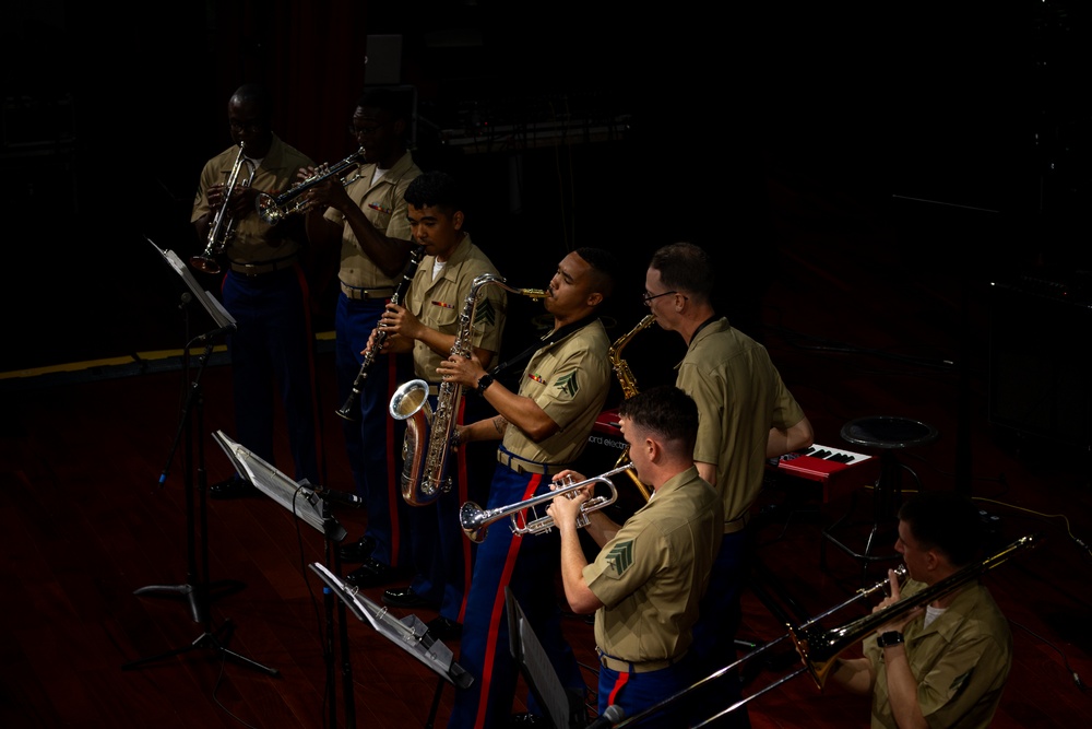 MFR Band Performs at the Colón Art and Culture Center