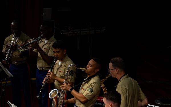 MFR Band Performs at the Colón Art and Culture Center