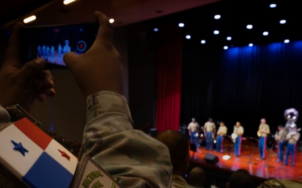 MFR Band Performs at the Colón Art and Culture Center